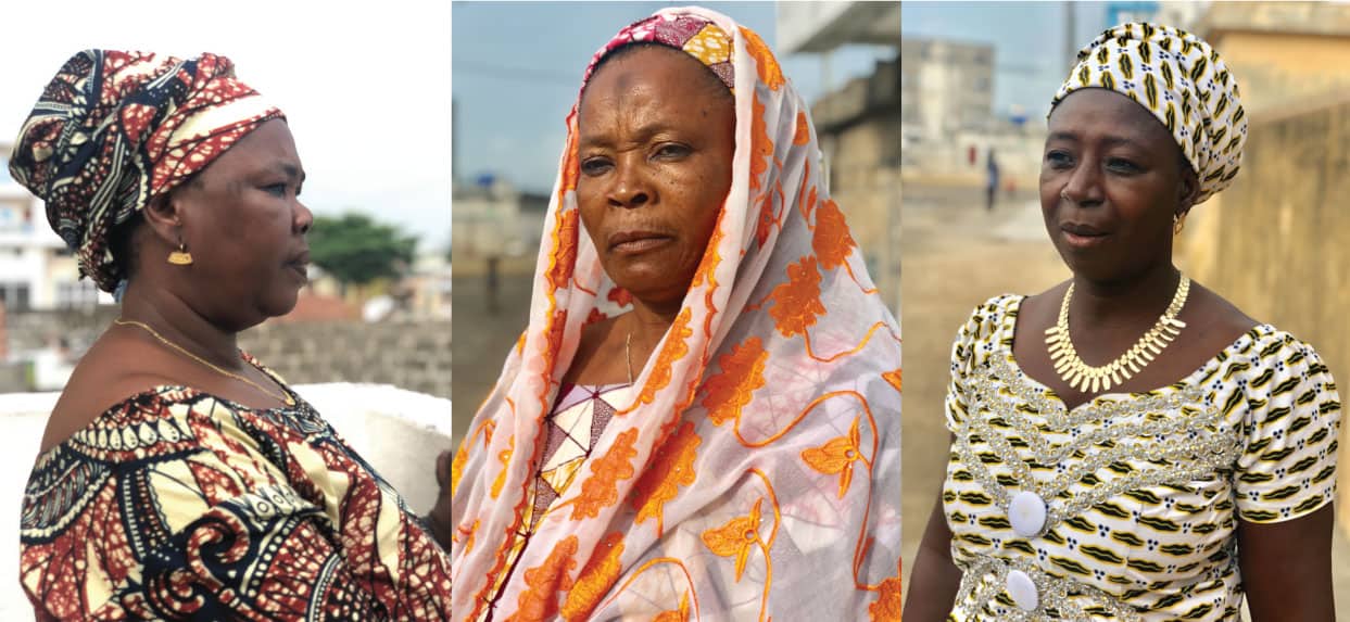 Headshots of Benin Mothers