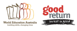 World Education Australia and Good Return Logo
