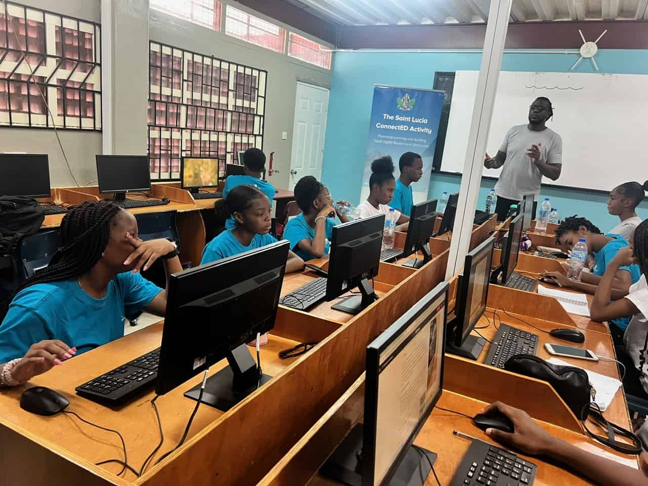 St. Lucia ConnectEd Activity Launches Innovative Digital Literacy Skills Youth Internship Program