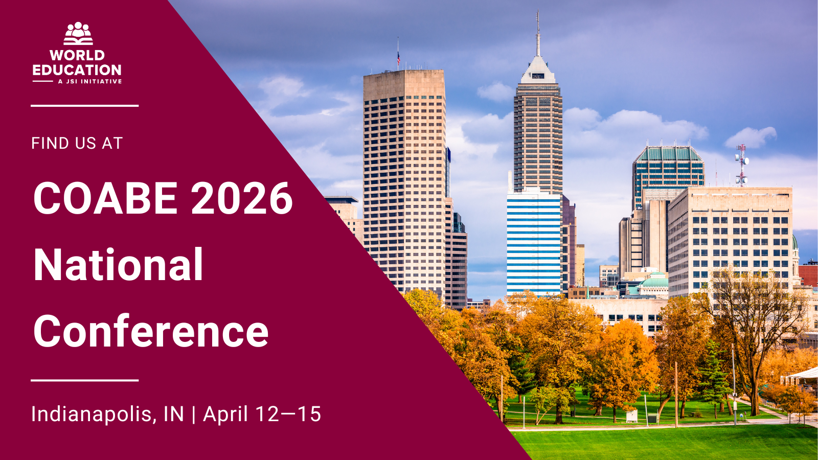 World Education at COABE 2026: Digital Literacy, AI, and Professional Development